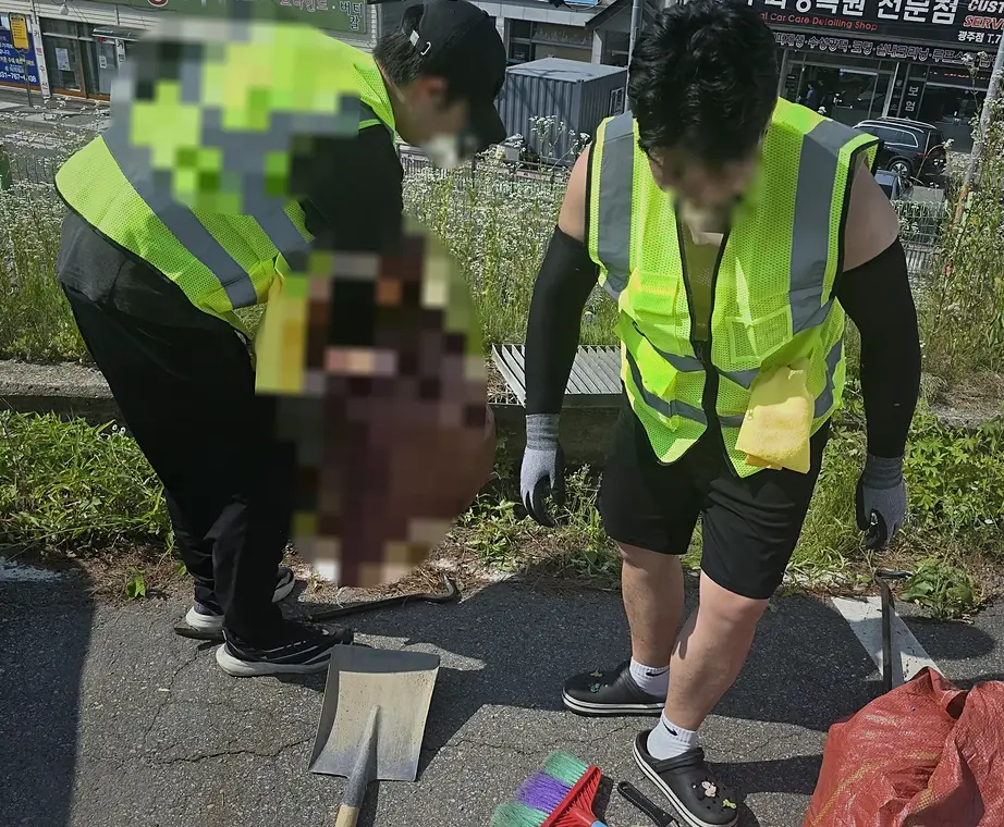 안양 동안구 고시원 쓰레기청소 유품정리·고독사 현장